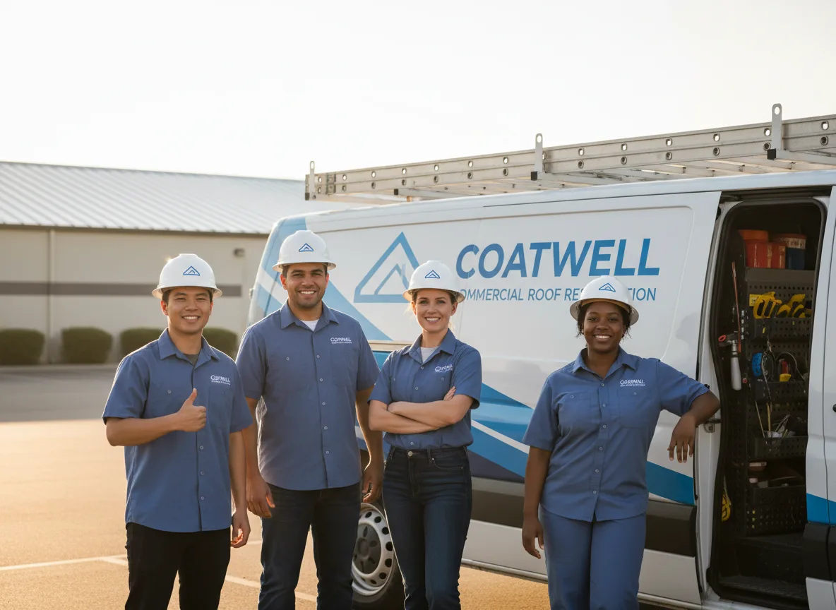 Commercial roof coating company in Bozrah, CT